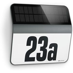 Steinel LED solární svítidlo XSolar LH-N antracitové, stmívací spínač, 1100 mAh Life, vč. osvětleného čísla domu Steinel LED solární svítidlo XSolar LH-N antracitové, stmívací spínač, 1100 mAh Life, vč. osvětleného čísla domu