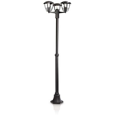 Philips Creek sloupková svítidla pro venkovní použití, objímka E27, vodotěsná, černá, IP44 odolná proti povětrnostním vlivům Philips Creek sloupková svítidla pro venkovní použití, objímka E27, vodotěsná, černá, IP44 odolná proti povětrnostním vlivům