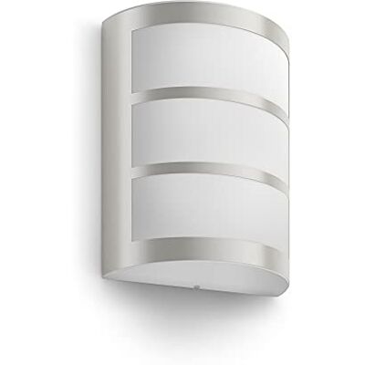 Philips Python LED Venkovní nástěnné svítidlo (5,5 W), venkovní svítidlo odolné proti povětrnostním vlivům s teplým bílým světlem, energeticky úsporné LED osvětlení, ušlechtilá ocel Philips Python LED Venkovní nástěnné svítidlo (5,5 W), venkovní svítidlo odolné proti povětrnostním vlivům s teplým bílým světlem, energeticky úsporné LED osvětlení, ušlechtilá ocel