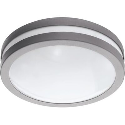 Eglo connect LED venkovní stropní svítidlo Locana-C, Smart Home venkovní svítidlo na stěny a strop, stropní svítidlo z oceli a plastu, barva: stříbrná, bílá, teplá bílá, stmívatelné, IP44 Eglo connect LED venkovní stropní svítidlo Locana-C, Smart Home venkovní svítidlo na stěny a strop, stropní svítidlo z oceli a plastu, barva: stříbrná, bílá, teplá bílá, stmívatelné, IP44