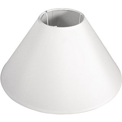 Rayher Stínítko lampy 2303102, kulaté, kónické, 30 cm ø dole, 10 cm ø nahoře, V: 19 cm, bílé Rayher Stínítko lampy 2303102, kulaté, kónické, 30 cm ø dole, 10 cm ø nahoře, V: 19 cm, bílé