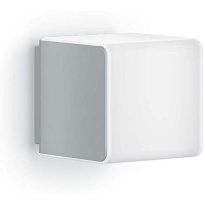 Steinel Venkovní svítidlo L 830 SC Connect, chytrá venkovní lampa s detektorem pohybu, světelný start, ovládání aplikací, časový plán, 3000 K, 9,1 W, stříbrná Steinel Venkovní svítidlo L 830 SC Connect, chytrá venkovní lampa s detektorem pohybu, světelný start, ovládání aplikací, časový plán, 3000 K, 9,1 W, stříbrná