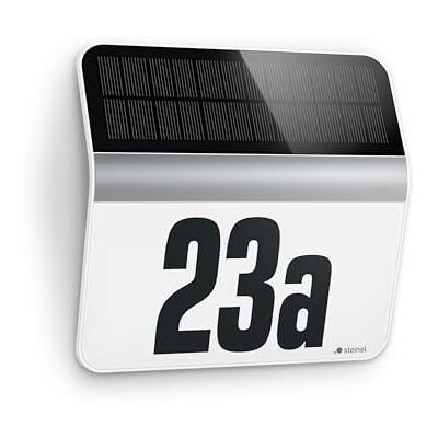 Steinel LED Solární světlo XSolar LH-N ušlechtilá ocel, stmívací spínač, 2500 mAh LiFe-baterie, vč. osvětleného čísla domu, 22,7 x 24,2 x 5,1 cm, stříbrné Steinel LED Solární světlo XSolar LH-N ušlechtilá ocel, stmívací spínač, 2500 mAh LiFe-baterie, vč. osvětleného čísla domu, 22,7 x 24,2 x 5,1 cm, stříbrné