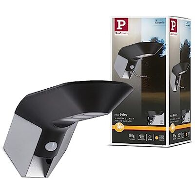 Paulmann 94250 Solární nástěnné svítidlo Soley LED venkovní svítidlo vč. 1 x 1,22 W antracit plast 3000 K teplá bílá Paulmann 94250 Solární nástěnné svítidlo Soley LED venkovní svítidlo vč. 1 x 1,22 W antracit plast 3000 K teplá bílá