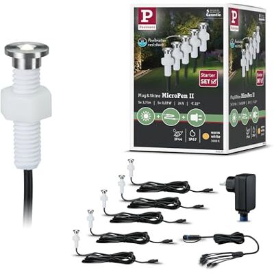 Paulmann 93695 Plug & Shine LED venkovní světlo EBL Set MicroPen II IP67 3000K vč. Driver 93695 Vestavné svítidlo Vestavný zářič Venkovní vestavné svítidlo Paulmann 93695 Plug & Shine LED venkovní světlo EBL Set MicroPen II IP67 3000K vč. Driver 93695 Vestavné svítidlo Vestavný zářič Venkovní vestavné svítidlo