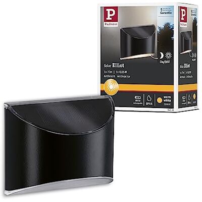 Paulmann 94233 Solární osvětlení sloupu LED venkovní světlo vč. 1 x 0,05 W antracit plast 3000 K teplá bílá Paulmann 94233 Solární osvětlení sloupu LED venkovní světlo vč. 1 x 0,05 W antracit plast 3000 K teplá bílá