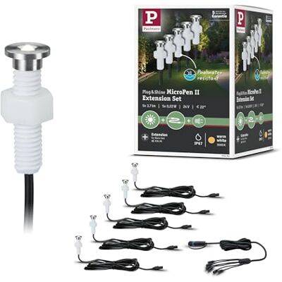 Paulmann 93694 Plug & Shine LED venkovní světlo EBL Set MicroPen II IP67 3000K ušlechtilá ocel 93694 Vestavné svítidlo Vestavný zářič Venkovní vestavné svítidlo Paulmann 93694 Plug & Shine LED venkovní světlo EBL Set MicroPen II IP67 3000K ušlechtilá ocel 93694 Vestavné svítidlo Vestavný zářič Venkovní vestavné svítidlo