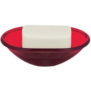 Spirella 1006772 Accessoireserie Toronto RED SEIFENSCHALE Spirella 1006772 Accessoireserie Toronto RED SEIFENSCHALE