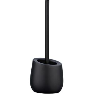 Wenko WC souprava Mod. Badi Elegantní černý keramický matný povrch včetně silikonu WC štětka s nepřilnavým účinkem rozměry 40 x 20 x 10 cm Wenko WC souprava Mod. Badi Elegantní černý keramický matný povrch včetně silikonu WC štětka s nepřilnavým účinkem rozměry 40 x 20 x 10 cm
