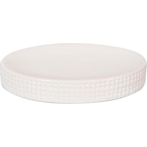 Spirella Seifenschale Steinoptik dekorative Badausstattung Seifenablage Venise aus Keramik Maße: 13 x 10 x 2 cm Weiß Spirella Seifenschale Steinoptik dekorative Badausstattung Seifenablage Venise aus Keramik Maße: 13 x 10 x 2 cm Weiß