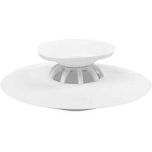 Umbra Flex zátka do vany a sítko do vlasů – zátka do odtoku a odtokové sítko do sprchy, vany, umyvadla a dřezu, silikon, bílý Umbra Flex zátka do vany a sítko do vlasů – zátka do odtoku a odtokové sítko do sprchy, vany, umyvadla a dřezu, silikon, bílý