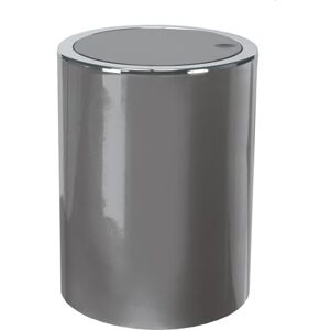 Kleine Wolke Kosmetický koš Clap Mini, ABS, platina, 1,5 litru 12,8 cm x 16,2 Kleine Wolke Kosmetický koš Clap Mini, ABS, platina, 1,5 litru 12,8 cm x 16,2