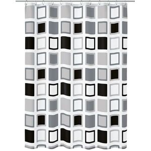Kleine Wolke Sprchový závěs Clipper, 180 x 200 cm, antracit Kleine Wolke Sprchový závěs Clipper, 180 x 200 cm, antracit