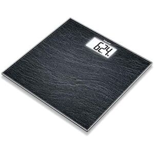 Beurer GS 203 Slate, skleněná váha ve vzhledu břidlice, extra velký LCD displej, nosnost 150 kg Beurer GS 203 Slate, skleněná váha ve vzhledu břidlice, extra velký LCD displej, nosnost 150 kg