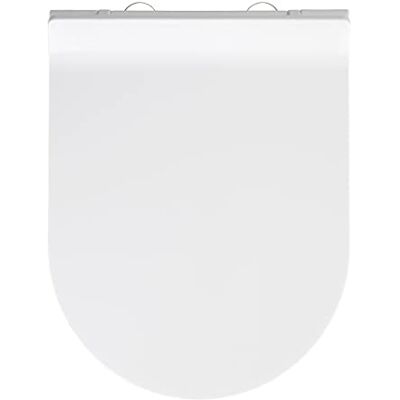 Wenko WC sedátko Mod. Habos Premium WC sedátko s automatickým sklápěním a fix-Clip Hygienické upevnění termoplast, bílé rozměry pro standardní toalety Wenko WC sedátko Mod. Habos Premium WC sedátko s automatickým sklápěním a fix-Clip Hygienické upevnění termoplast, bílé rozměry pro standardní toalety