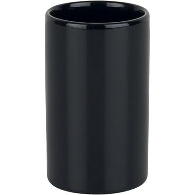 Spirella Pohárek na čištění zubů držák na zubní kartáček keramická tuba 7 x 11,5 cm černá, 1 kus (balení 1 ks) Spirella Pohárek na čištění zubů držák na zubní kartáček keramická tuba 7 x 11,5 cm černá, 1 kus (balení 1 ks)