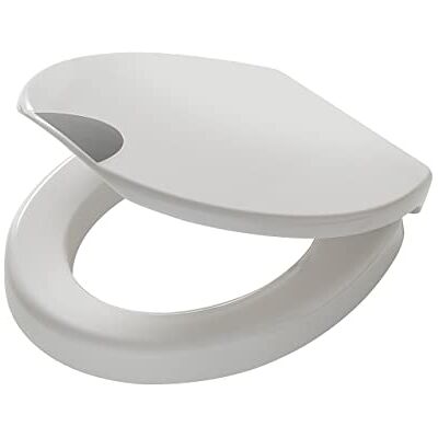 Tiger Záchodové sedátko Comfort Care, WC sedátko se zvýšením sedátka 5 cm a automatickým sklápěním, vylepšený komfort sezení díky zvýšené sedací ploše, duroplast, barva: bílá, extra stabilní upevnění Tiger Záchodové sedátko Comfort Care, WC sedátko se zvýšením sedátka 5 cm a automatickým sklápěním, vylepšený komfort sezení díky zvýšené sedací ploše, duroplast, barva: bílá, extra stabilní upevnění