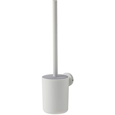Tiger Urban WC štětka, WC štětka s držákem pro upevnění na stěnu, s vyměnitelnými dekorativními kroužky pro individuální uspořádání, integrované hygienické víko, barva: bílá Tiger Urban WC štětka, WC štětka s držákem pro upevnění na stěnu, s vyměnitelnými dekorativními kroužky pro individuální uspořádání, integrované hygienické víko, barva: bílá