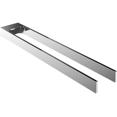 Emco Druh držák ručníků, tyč na ručníky, pro montáž na stěnu chrom 44,3 cm 2 ramena tuhá Emco Druh držák ručníků, tyč na ručníky, pro montáž na stěnu chrom 44,3 cm 2 ramena tuhá