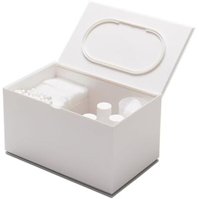 YAMAZAKI Organizér do koupelny 2427 Veil, bílý, ABS pryskyřice/ELASTOMER, minimalistický, 16 x 10 x 9 cm YAMAZAKI Organizér do koupelny 2427 Veil, bílý, ABS pryskyřice/ELASTOMER, minimalistický, 16 x 10 x 9 cm