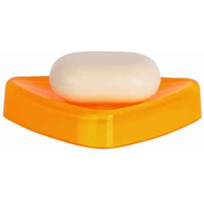 Spirella 10.15495 Trix-Acrylic Safran Seifenschale, Orange Spirella 10.15495 Trix-Acrylic Safran Seifenschale, Orange