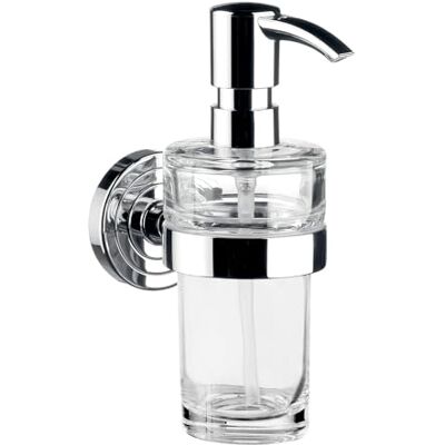 Emco polo dávkovač mýdla, křišťálové sklo čiré, 130 ml, 072100101 Emco polo dávkovač mýdla, křišťálové sklo čiré, 130 ml, 072100101