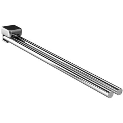 Emco Trend držák ručníků chrom, tyč na ručníky 2ramena, otočný, k montáži na stěnu, délka 450 mm 025000145, šedý Emco Trend držák ručníků chrom, tyč na ručníky 2ramena, otočný, k montáži na stěnu, délka 450 mm 025000145, šedý
