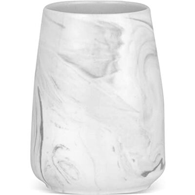 Kleine Wolke Pohárek na čištění zubů MARBLE antracit Kleine Wolke Pohárek na čištění zubů MARBLE antracit