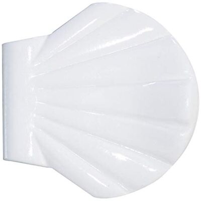 Spirella Svorka na sprchový závěs 2 kusy bílá fixace na stěnu pro sprchový závěs k nalepení mušle Shell Clip Spirella Svorka na sprchový závěs 2 kusy bílá fixace na stěnu pro sprchový závěs k nalepení mušle Shell Clip