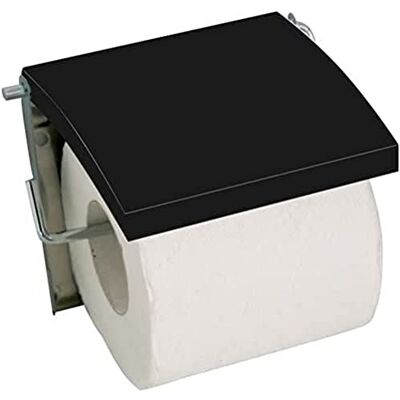 MSV Toilettenpapierhalter, Schwarz MSV Toilettenpapierhalter, Schwarz