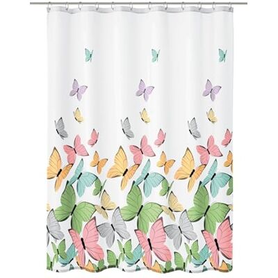 Kleine Wolke Sprchový závěs Textil Butterflies Multicolor 180 x 200 cm Kleine Wolke Sprchový závěs Textil Butterflies Multicolor 180 x 200 cm