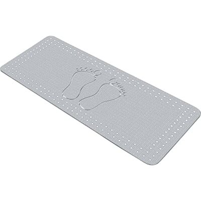 Kleine Wolke Meusch 4388189005 vanová vložka Foot, 36 x 72 cm, šedá Kleine Wolke Meusch 4388189005 vanová vložka Foot, 36 x 72 cm, šedá