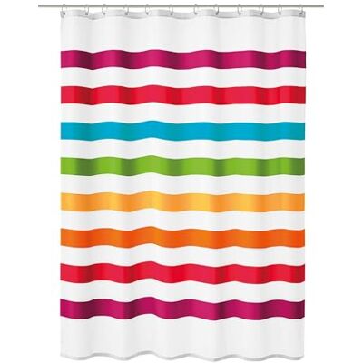 Kleine Wolke Sprchový závěs Select, 180 x 200 cm, Multicolor Smaragd Kleine Wolke Sprchový závěs Select, 180 x 200 cm, Multicolor Smaragd