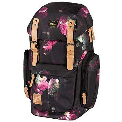 NITRO Daypacker batoh na všední den v retro vzhledu s polstrovanou přihrádkou na notebook, školní batoh, turistický batoh nebo streetpack, 32 l NITRO Daypacker batoh na všední den v retro vzhledu s polstrovanou přihrádkou na notebook, školní batoh, turistický batoh nebo streetpack, 32 l