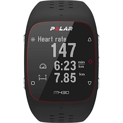 Polar M430 Běžecké hodinky s GPS, černá, m-l Polar M430 Běžecké hodinky s GPS, černá, m-l