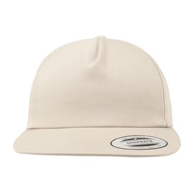 Flexfit Snapback Unstructured 5 panelů Snapback, Khaki, Jednotná velikost Flexfit Snapback Unstructured 5 panelů Snapback, Khaki, Jednotná velikost