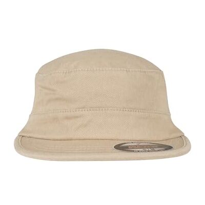 Flexfit Unisex Top Gun Garment Washed, Khaki, S-M Flexfit Unisex Top Gun Garment Washed, Khaki, S-M