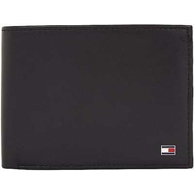 Tommy Hilfiger Pánská peněženka Eton s přihrádkou na mince, černá (Black) Tommy Hilfiger Pánská peněženka Eton s přihrádkou na mince, černá (Black)