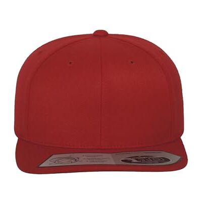 Flexfit Čepice pro dospělé Fitted Snapback, červená, Jednotná velikost Flexfit Čepice pro dospělé Fitted Snapback, červená, Jednotná velikost