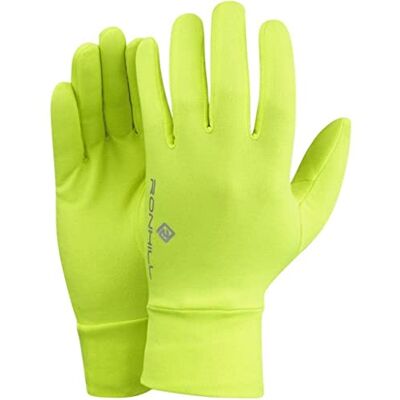 Ronhill Unisex rukavice pro dospělé, klasické, neonové žluté, velikost M Ronhill Unisex rukavice pro dospělé, klasické, neonové žluté, velikost M