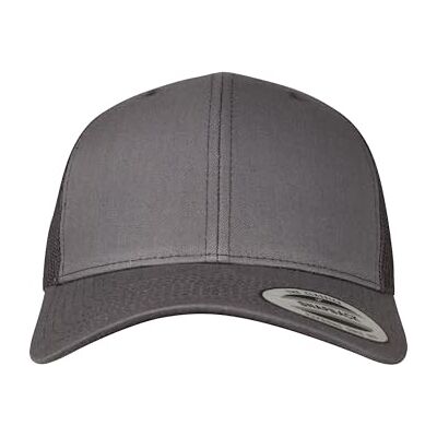 Flexfit Unisex Retro Trucker 6606-retrotrucker, Šedá, Jednotná velikost Flexfit Unisex Retro Trucker 6606-retrotrucker, Šedá, Jednotná velikost