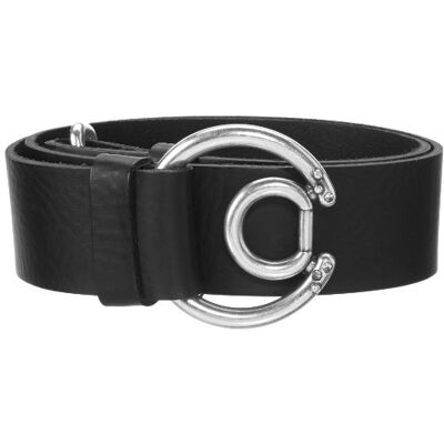 MGM Damen Gürtel Grazia, 2278, Einfarbig, Gr. 95 cm, Schwarz (schwarz 1) MGM Damen Gürtel Grazia, 2278, Einfarbig, Gr. 95 cm, Schwarz (schwarz 1)