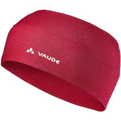 VAUDE Čelenka Cassons Merino Headband, dark indian red, one size, 404266520000 VAUDE Čelenka Cassons Merino Headband, dark indian red, one size, 404266520000