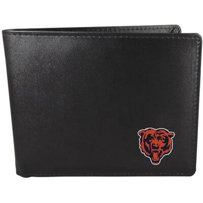 Siskiyou Pánská peněženka NFL Sports, Chicago Bears, dvojitě složená, jednotná velikost, černá Siskiyou Pánská peněženka NFL Sports, Chicago Bears, dvojitě složená, jednotná velikost, černá