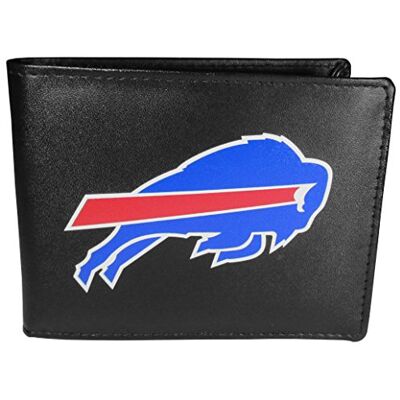 Siskiyou NFL Sports Herren Geldbörse Buffalo Bills doppelt gefaltetes Leder, großes Logo, Einheitsgröße, Schwarz Siskiyou NFL Sports Herren Geldbörse Buffalo Bills doppelt gefaltetes Leder, großes Logo, Einheitsgröße, Schwarz