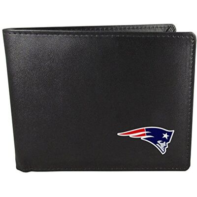 Siskiyou Pánská peněženka NFL Sports New England Patriots, dvojitě složená, jednotná velikost, černá Siskiyou Pánská peněženka NFL Sports New England Patriots, dvojitě složená, jednotná velikost, černá