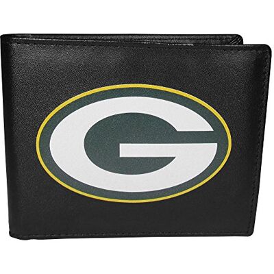 Siskiyou NFL Sports Green Bay Packers Herren-Geldbörse, großes Logo, Einheitsgröße, Schwarz Siskiyou NFL Sports Green Bay Packers Herren-Geldbörse, großes Logo, Einheitsgröße, Schwarz