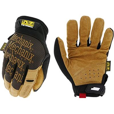 Mechanix Wear kožené originální rukavice (X-velké, hnědá/černá) Mechanix Wear kožené originální rukavice (X-velké, hnědá/černá)