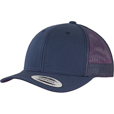 Flexfit Unisex Retro Trucker 6606-retrotrucker, modrá, Jednotná velikost Flexfit Unisex Retro Trucker 6606-retrotrucker, modrá, Jednotná velikost