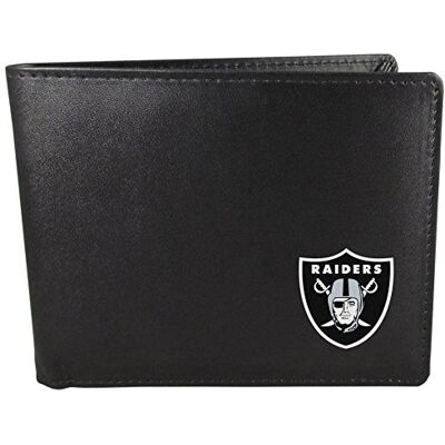 Siskiyou NFL Sports Las Vegas Raiders Bi-fold Geldbörse, Einheitsgröße, Schwarz Siskiyou NFL Sports Las Vegas Raiders Bi-fold Geldbörse, Einheitsgröße, Schwarz